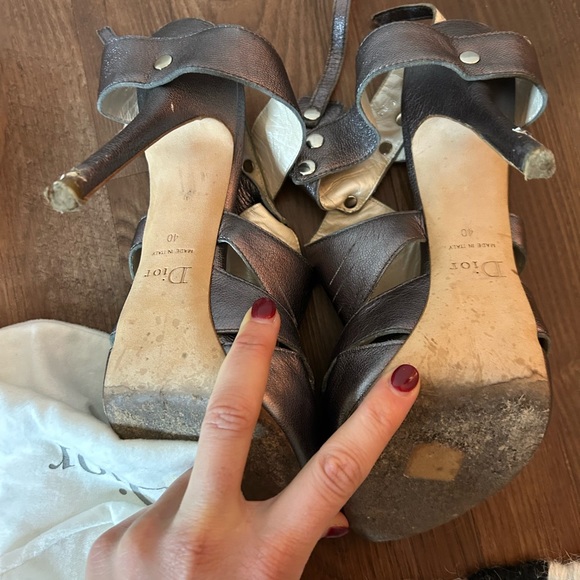 100% Authentic Dior “Sex and the City” gladiator sandals - Picture 3 of 8